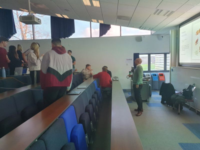 Luke at Loughborough University